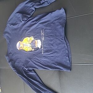 Polo Ralph Lauren boys bear long sleeve size medium